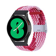 Braided nylon bandje - Roze gemêleerd - Huawei Watch 4 (pro) / 3 (pro) / Ultimate / Ultimate 2