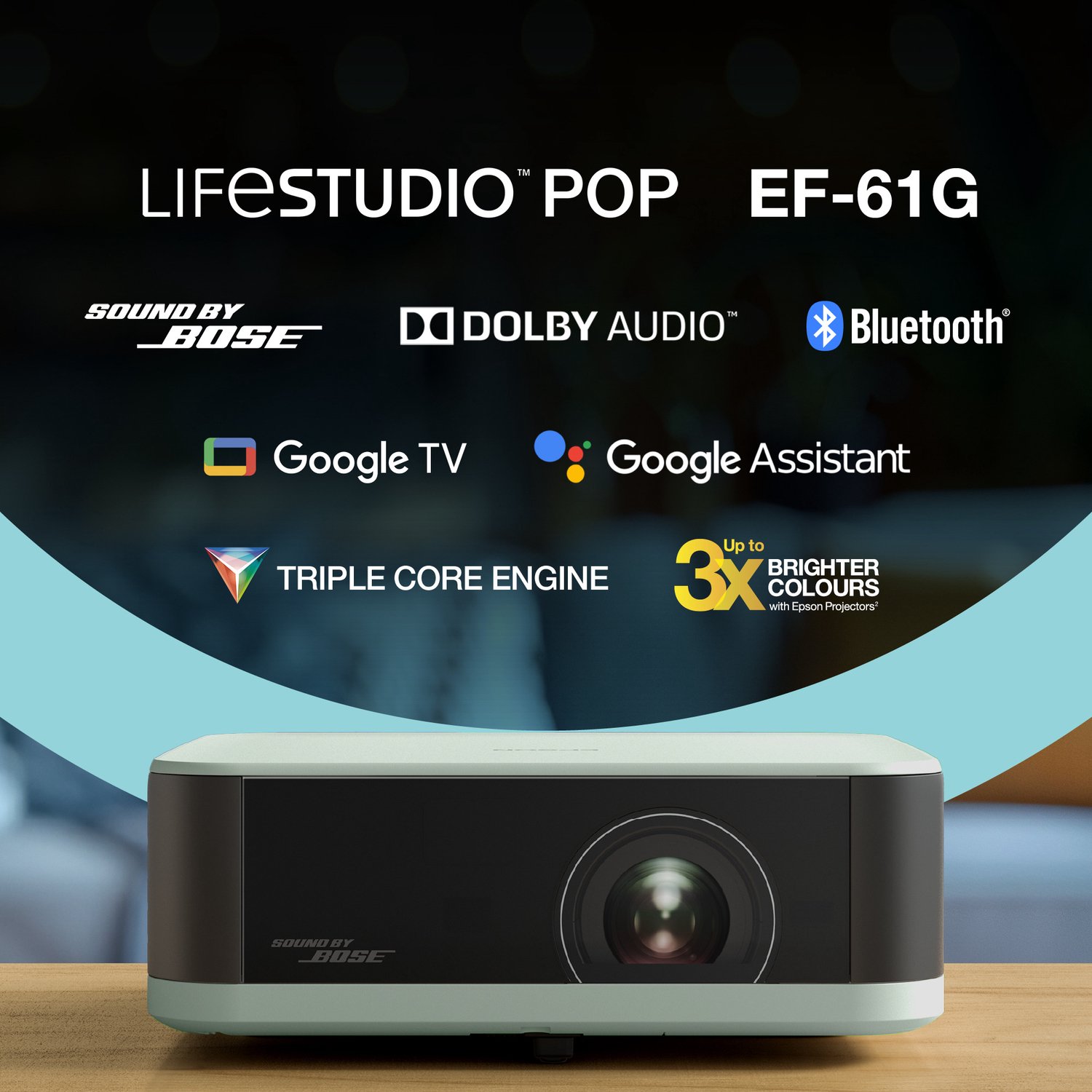 Epson Home Cinema Lifestudio Pop — EF-61G IJsgroen