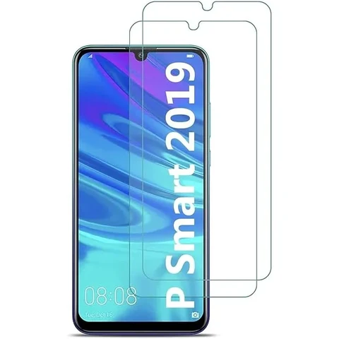 Huawei P Smart 2019 Screenprotector Gehard 9H Glas - 2-Pack