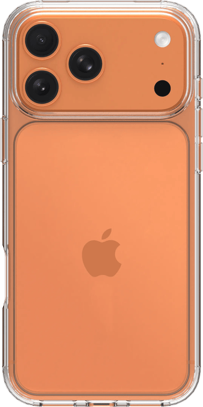 BlueBuilt Protective Back Cover iPhone 17 Pro Max Transparant
