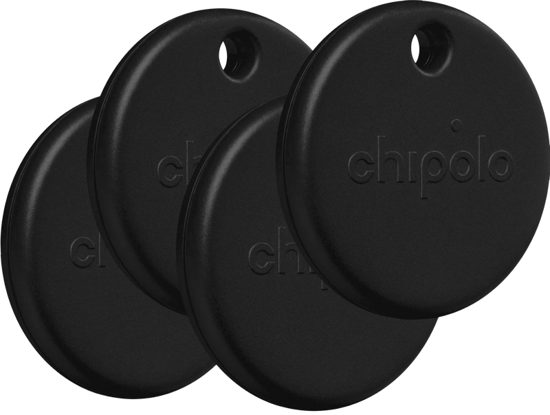 Chipolo POP 4-Pack Zwart