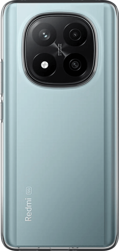 Just in Case Soft Design Xiaomi Redmi Note 14 Pro+ 5G Back Cover Transparant