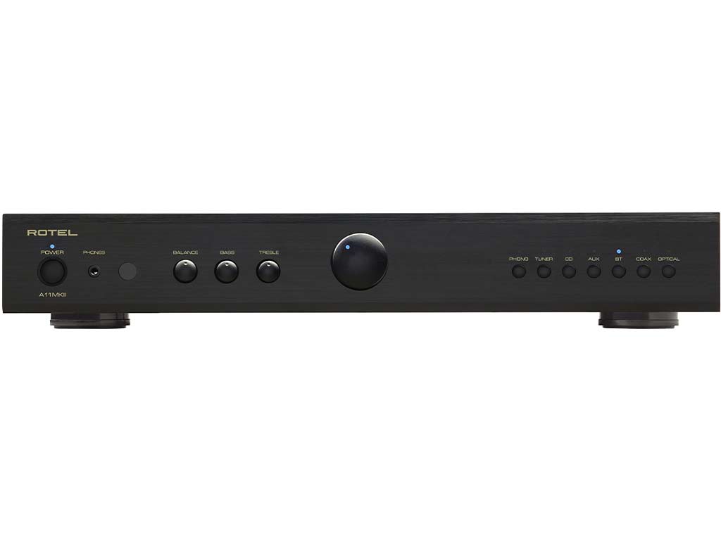 Rotel A11MKII stereo versterker zwart