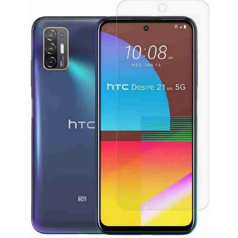 HTC Desire 21 Pro Screenprotector Gehard 9H - Anti-kras - 3-Pack