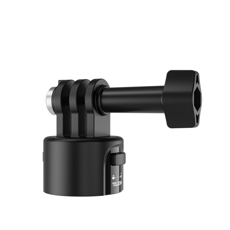 Telesin magnetische quick release adapter set voor actioncamera's