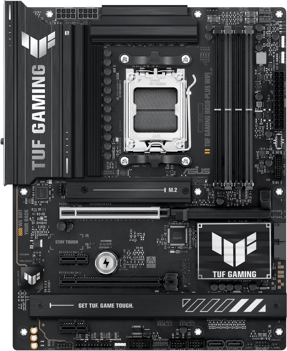 Azerty Combokit ASUS 9850X3D - Combokit - AMD Ryzen 7 9850X3D - ASUS TUF Gaming B850-Plus WiFi