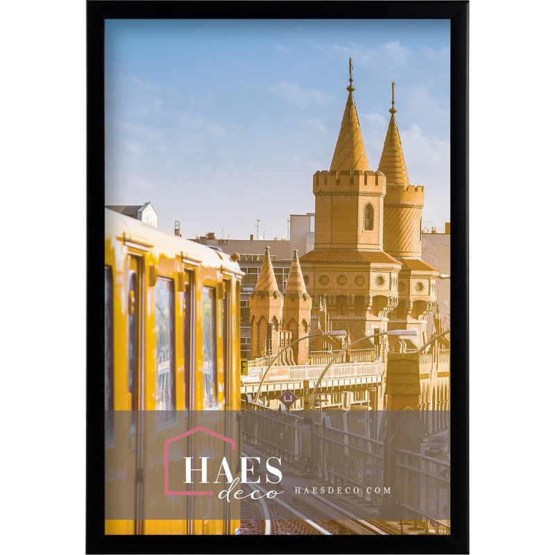 Haes Deco Fotolijst Berlin zwart voor foto A4 formaat 21x29,7 - SP12129