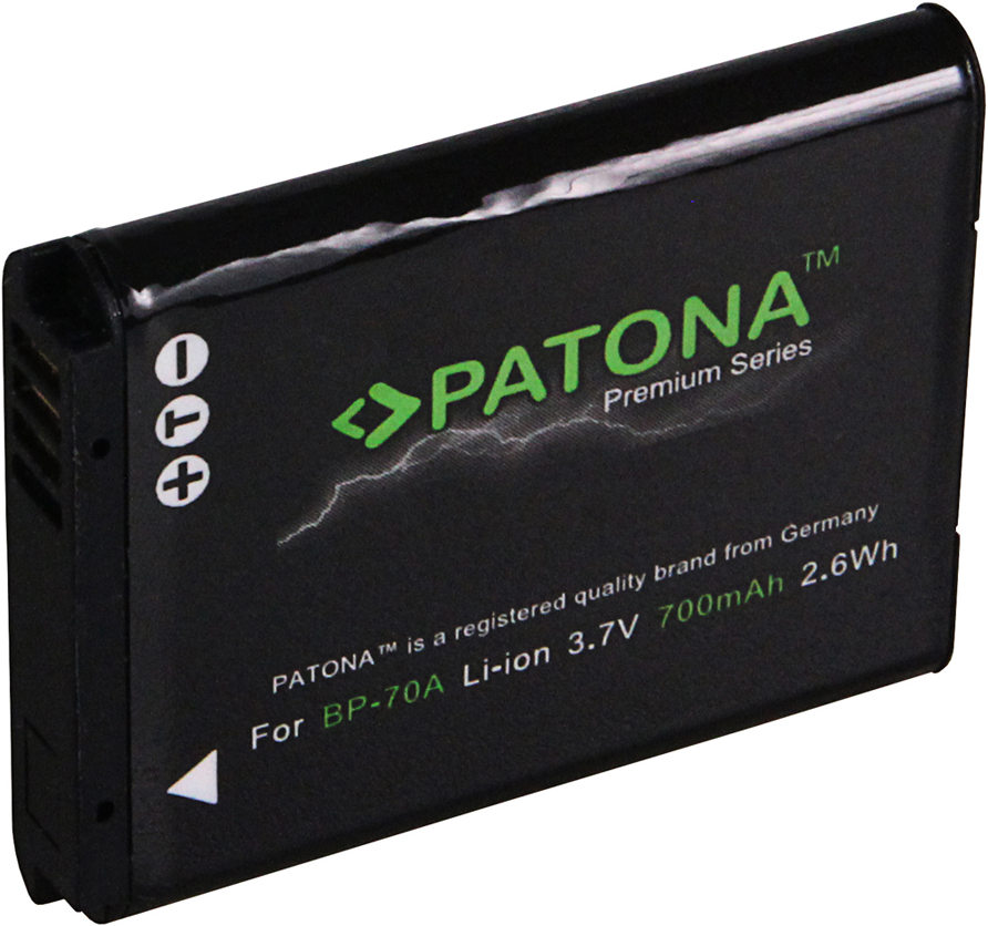 Samsung BP70A / SLB-70A accu (Patona Premium)