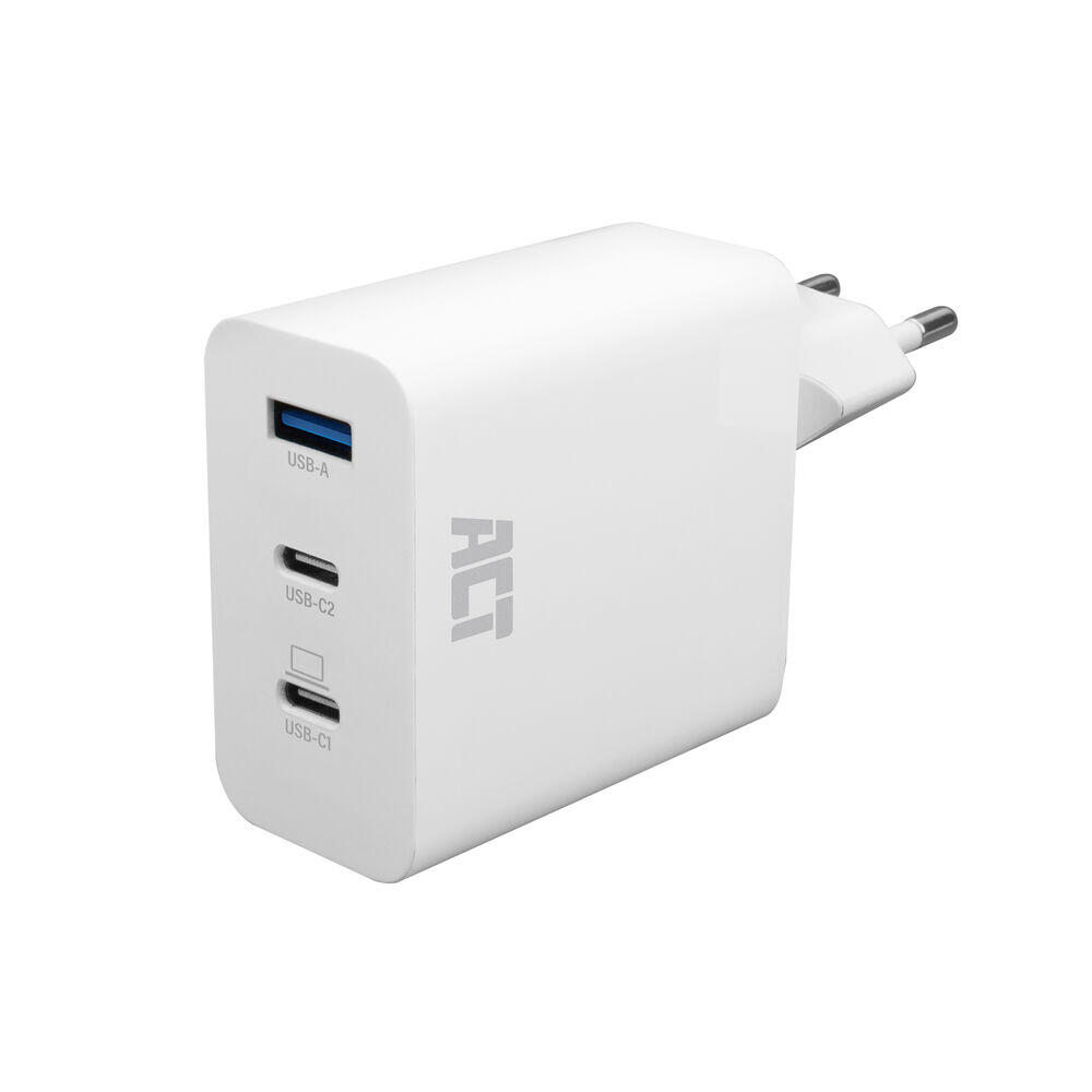 ACT 65W USB-C & USB-A lader