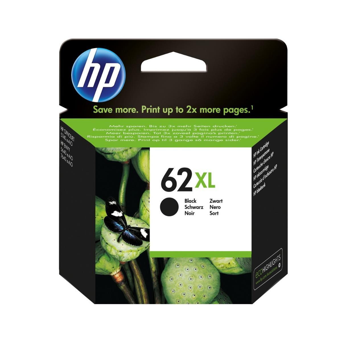 HP 62XL zwart