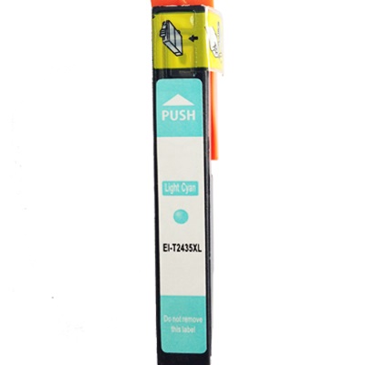 Huismerk Epson 24XL (T2435) cartridge licht cyaan