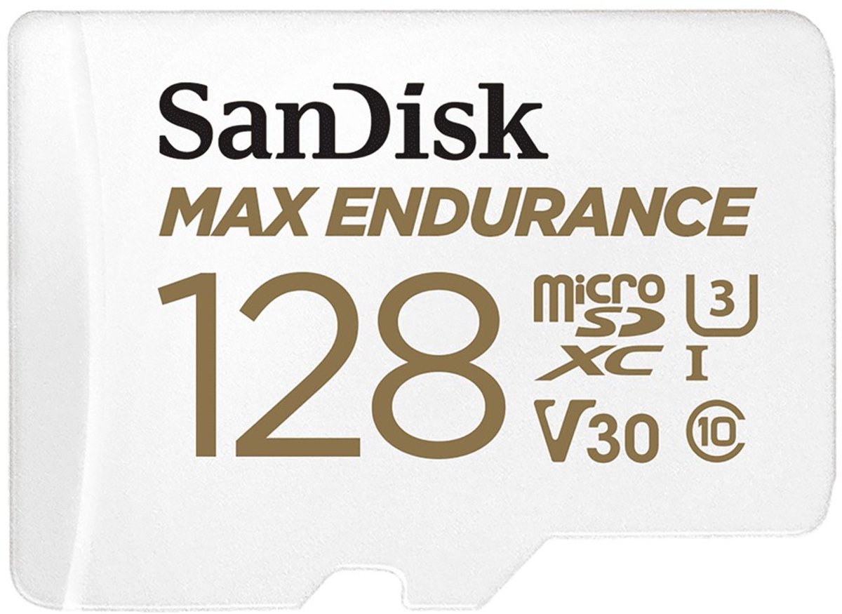 SANDISK MicroSDHC MAX Endurance 128GB incl SD adapter