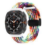 Braided band met D-buckle sluiting - Multicolor Summer - Samsung Galaxy Watch Ultra / Ultra 2 - 47mm