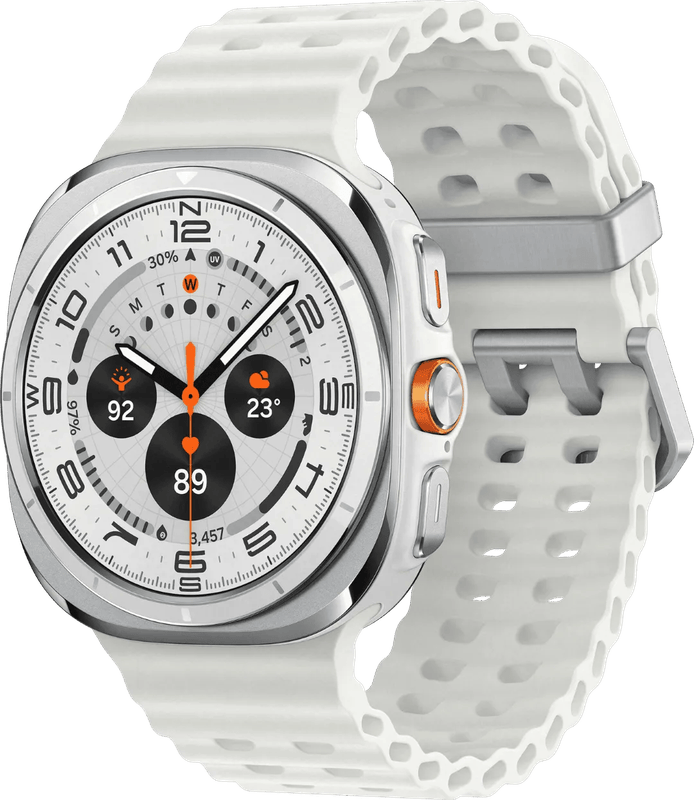 Samsung Galaxy Watch Ultra (2025) 4G Titanium Wit 47mm