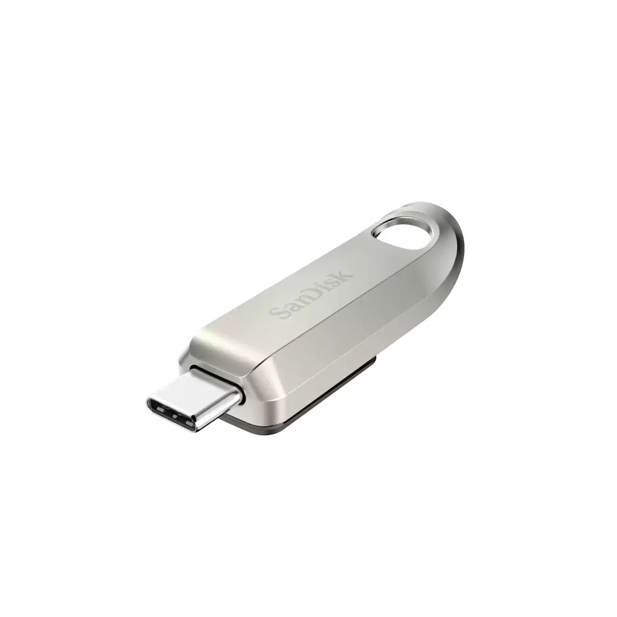 SanDisk Ultra Luxe 512GB USB-C 3.2 Gen 1 400 MB/s Externe SSD Zilver