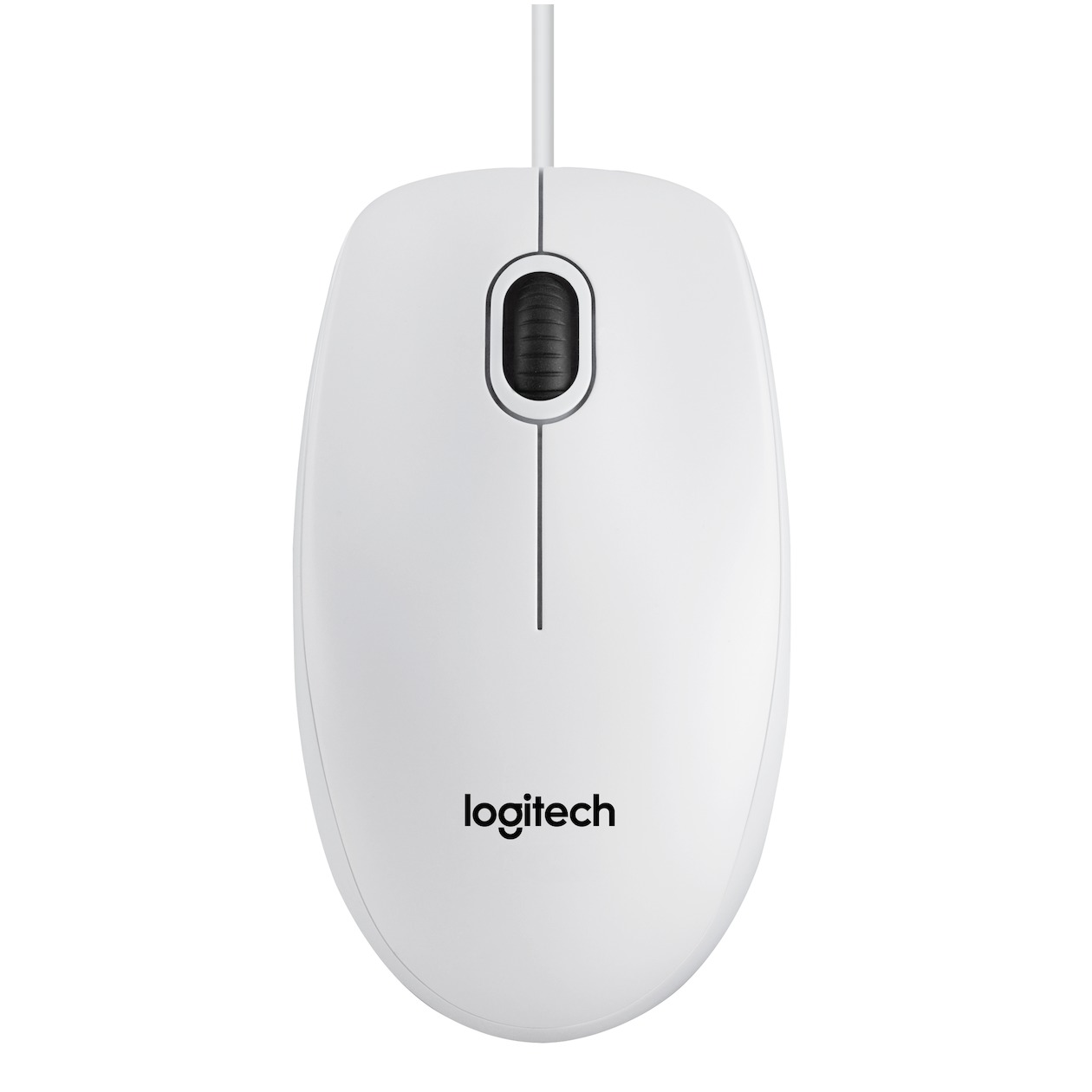 Logitech B100 Muis Wit