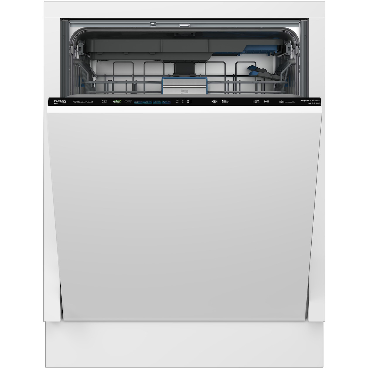 Beko BDIN4S560WP PowerIntense Volledig geïntegreerde vaatwasser