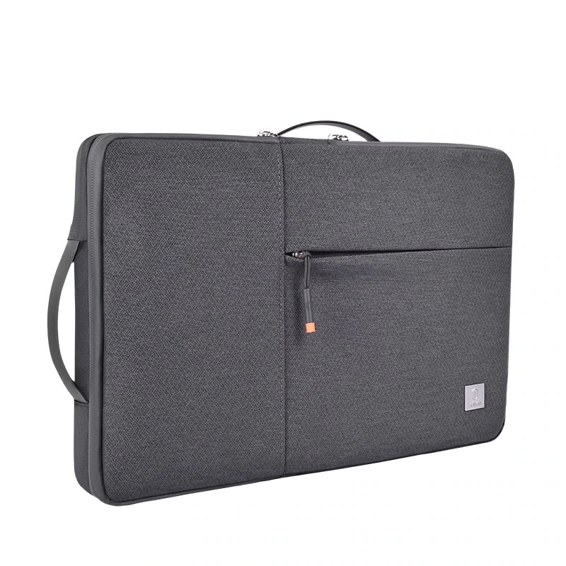 Alpha Dubbel laags laptop sleeve - 16 inch - Grijs
