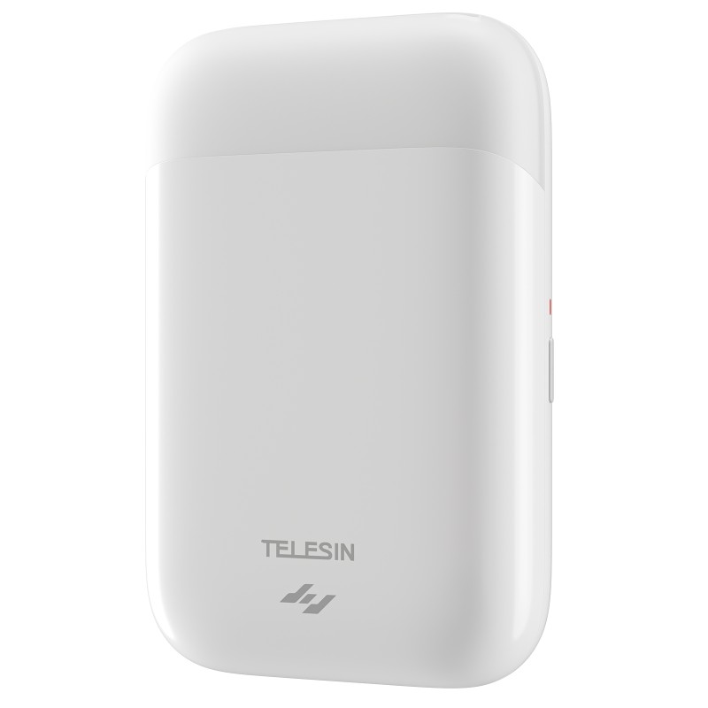 Telesin Portable Printer Kit - draagbare fotoprinter met 5 vellen fotopapier en magnetische tas