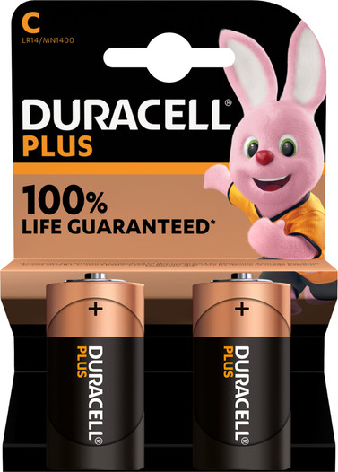 Duracell Plus C batterijen (2)