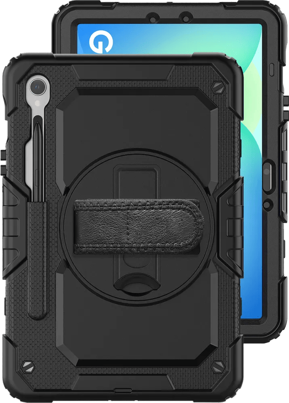 Just in Case Samsung Galaxy Tab S10 FE Plus Shockproof Case Zwart