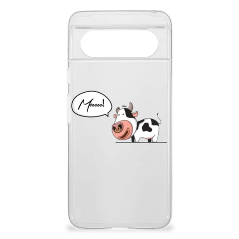 Google Pixel 8 Telefoonhoesje met Naam Cheeky Cow