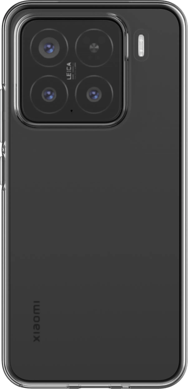 Just in Case Soft Design Xiaomi 17 Back Cover Transparant