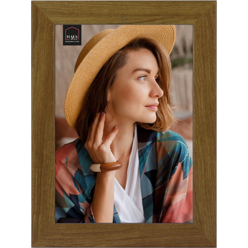 Haes Deco Kunststof fotolijst Chester bruin voor 1 foto formaat 15x20 -SP14020