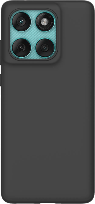 Just in Case Soft Design Motorola Edge 60 Fusion Back Cover Zwart