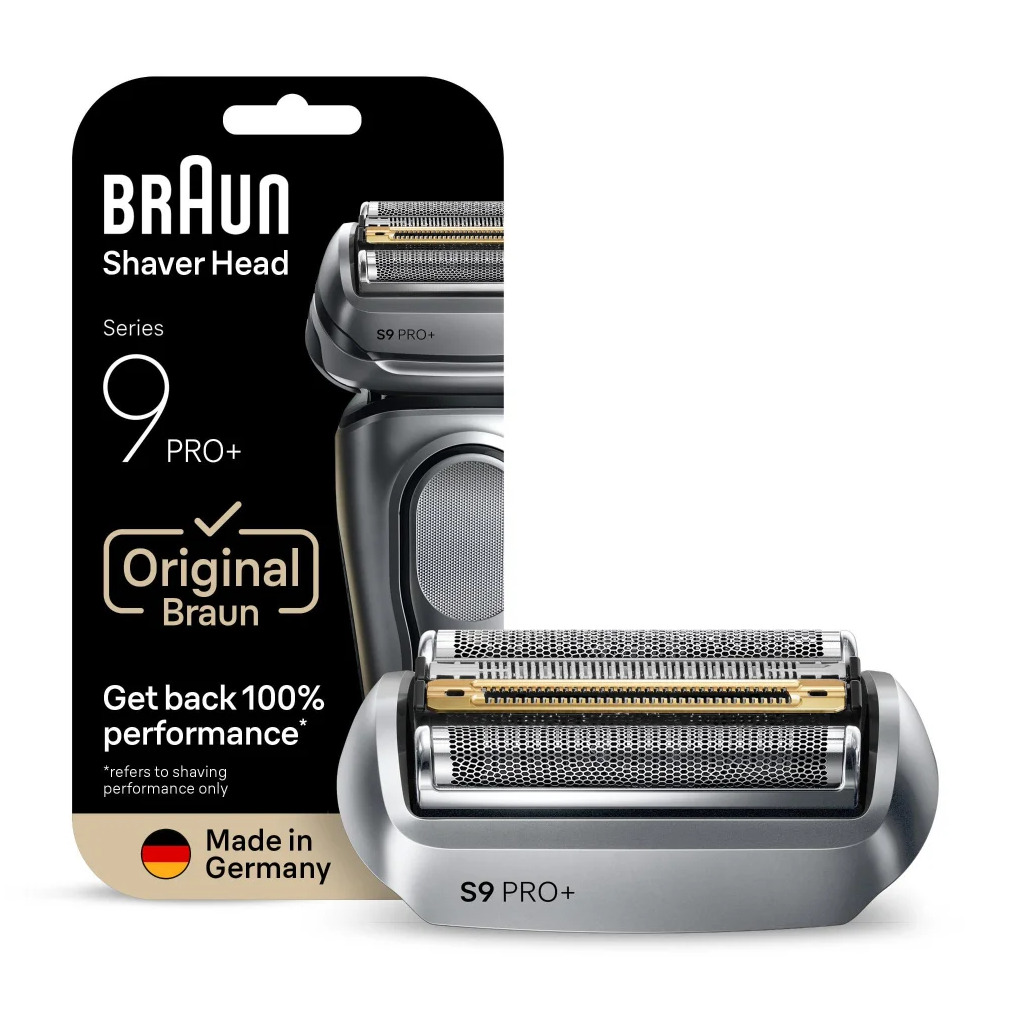 Braun Scheerblad / Combipack 96M Series 9 Pro+ Scheerhoofden Zilver