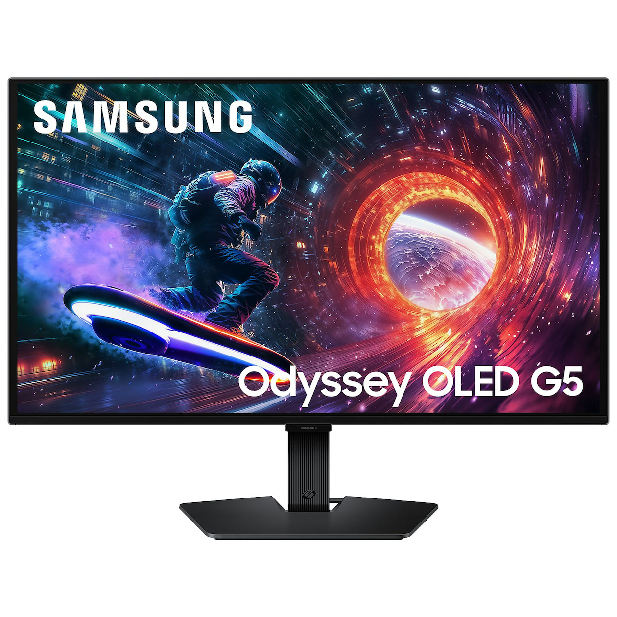 Samsung Odyssey OLED G5 LS27FG502SUXEN Monitor Zwart