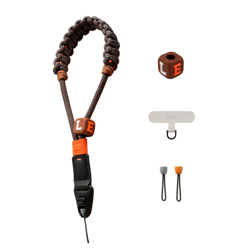 Telesin quick-release camera polsband zwart met één seconde snelsluiting