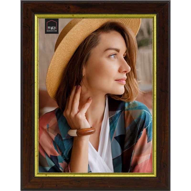 Haes Deco Houten fotolijst Bradford bruin voor 1 foto formaat 15x20 - SP15020