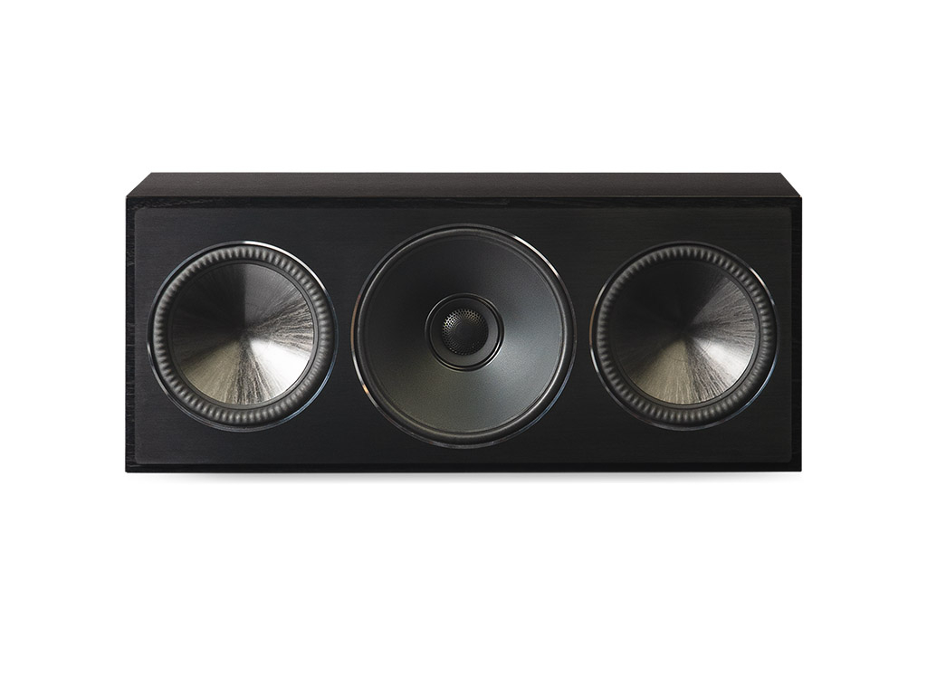 Paradigm Founder 70LCR zwart centerspeaker walnoot
