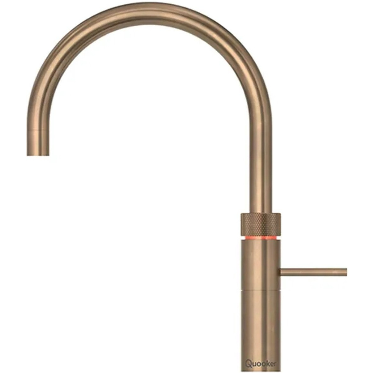 Quooker Fusion Round Messing Patina Kraan