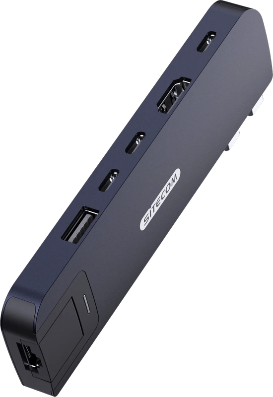 Sitecom MacBook Air Multiport Hub 6 in 2 Donkerblauw