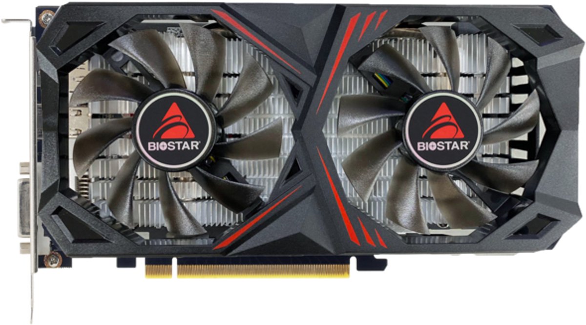 Biostar - RTX 2060 Super Serie - Grafische Kaart - 8GB GDDR6 - Actief Koelingsysteem - Zwart
