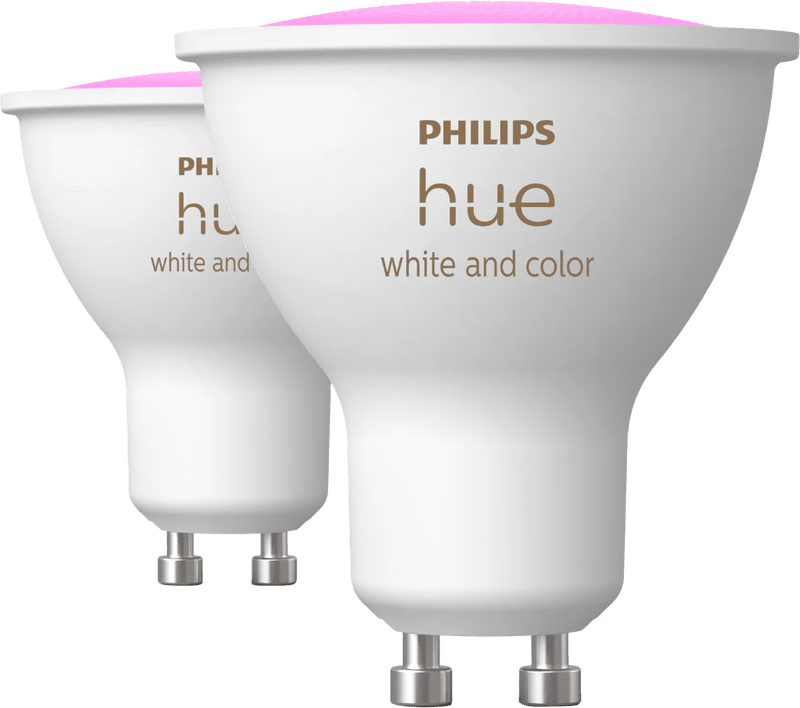 Philips Hue White and Color GU10 2-pack