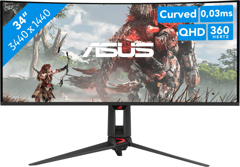 ASUS ROG Swift PG34WCDN QD-OLED Curved