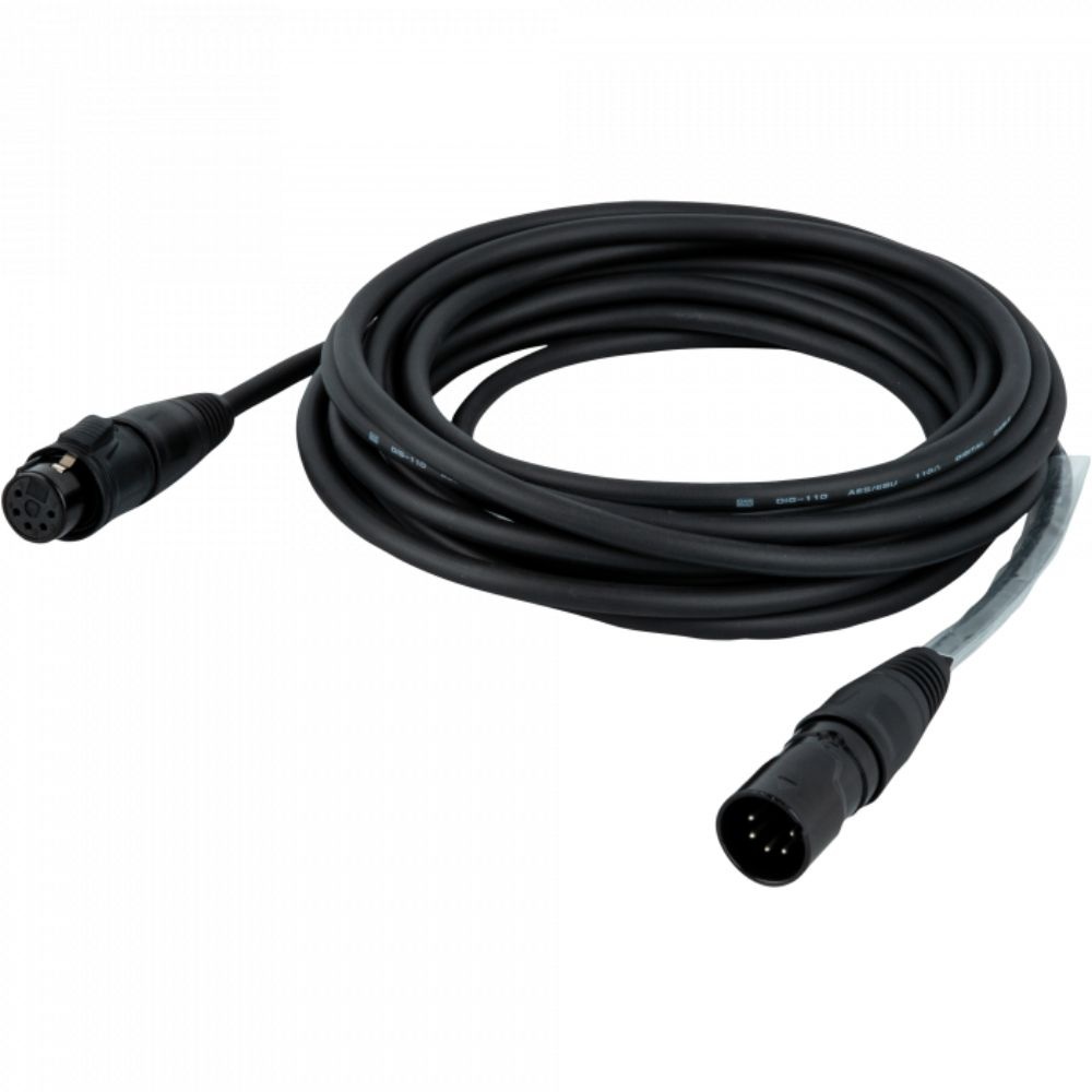 DAP FLR75 IP65 XLR DMX kabel 5-polig 10 m