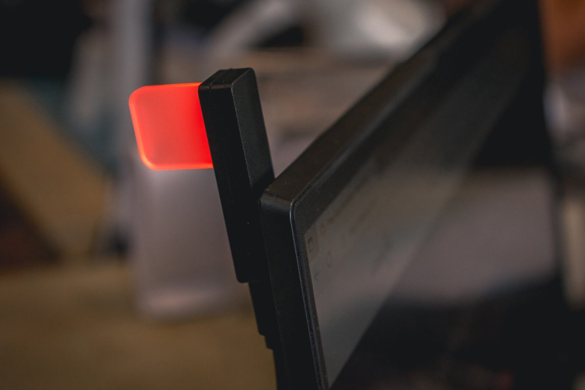 5-pack Luxafor niet-storen-lamp voor PC en dockingstation. Plug and play via USB Zwart