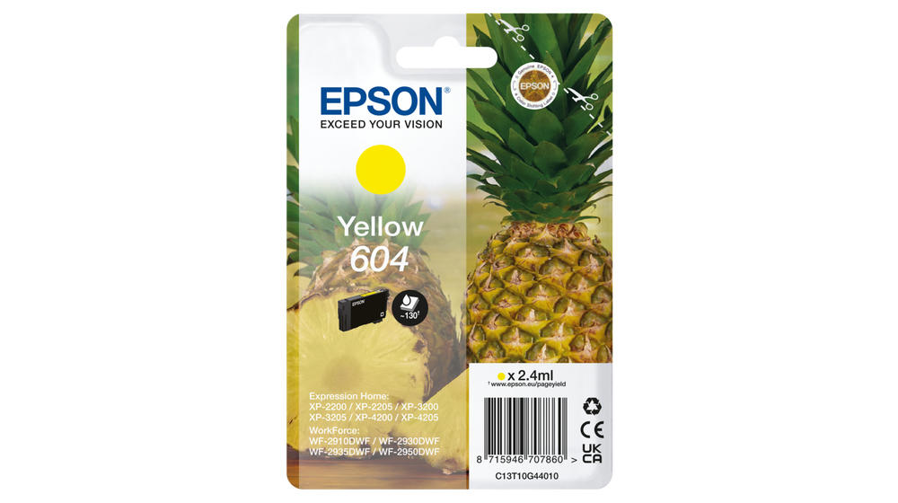 Epson 604 geel