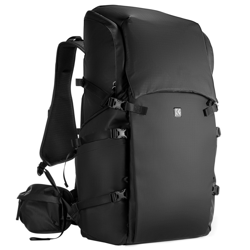 K&F Concept 40L camera rugzak met 15 inch laptop compartiment zwart
