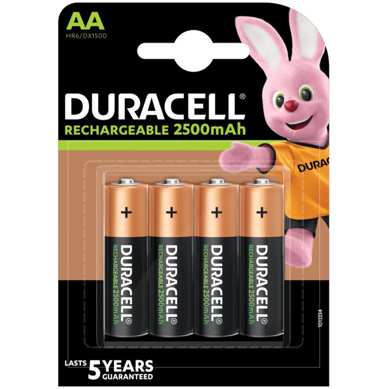 Duracell StayCharged AA batterijen 2500 mAh (4)