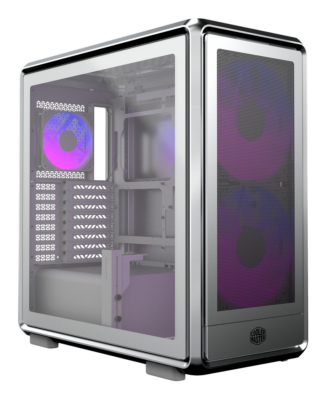 Cooler Master MasterFrame 600 Mesh zilver