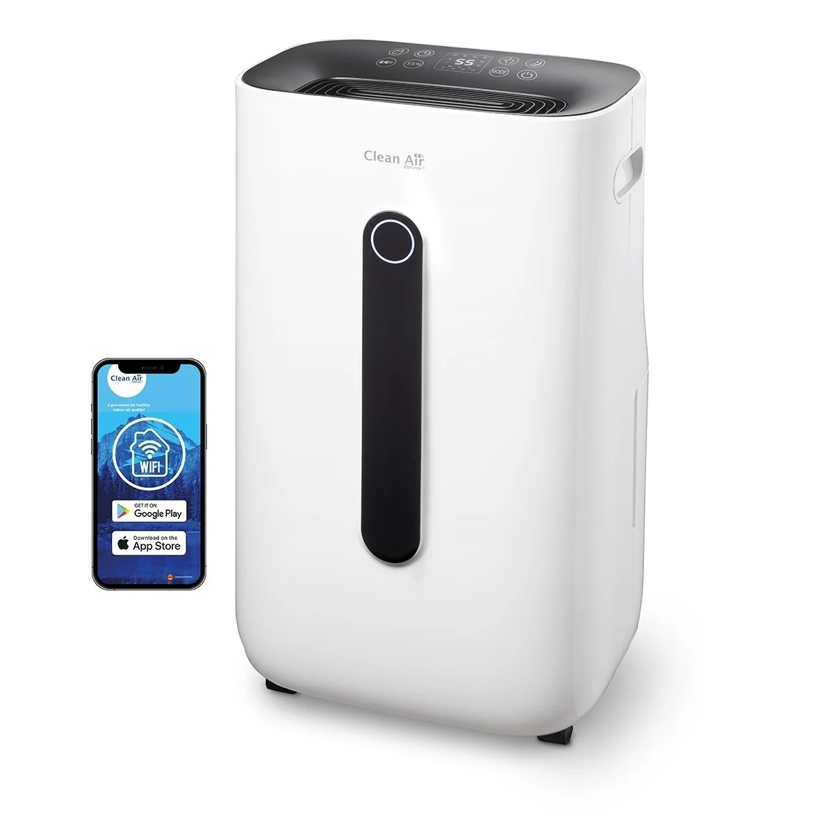 Clean Air Optima CA-705 Smart Luchtontvochtiger Wit