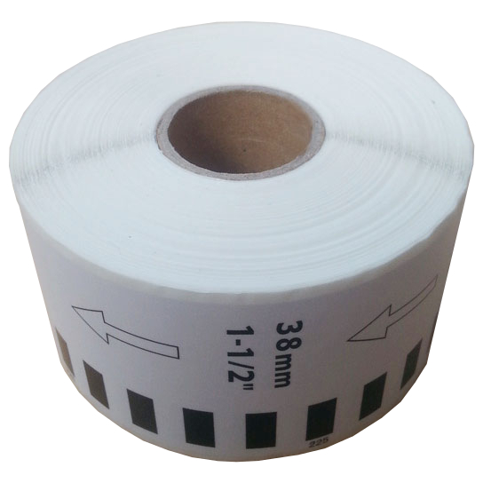 Brother DK-22225 labels 38mmx30,48m 1 rol (huismerk)
