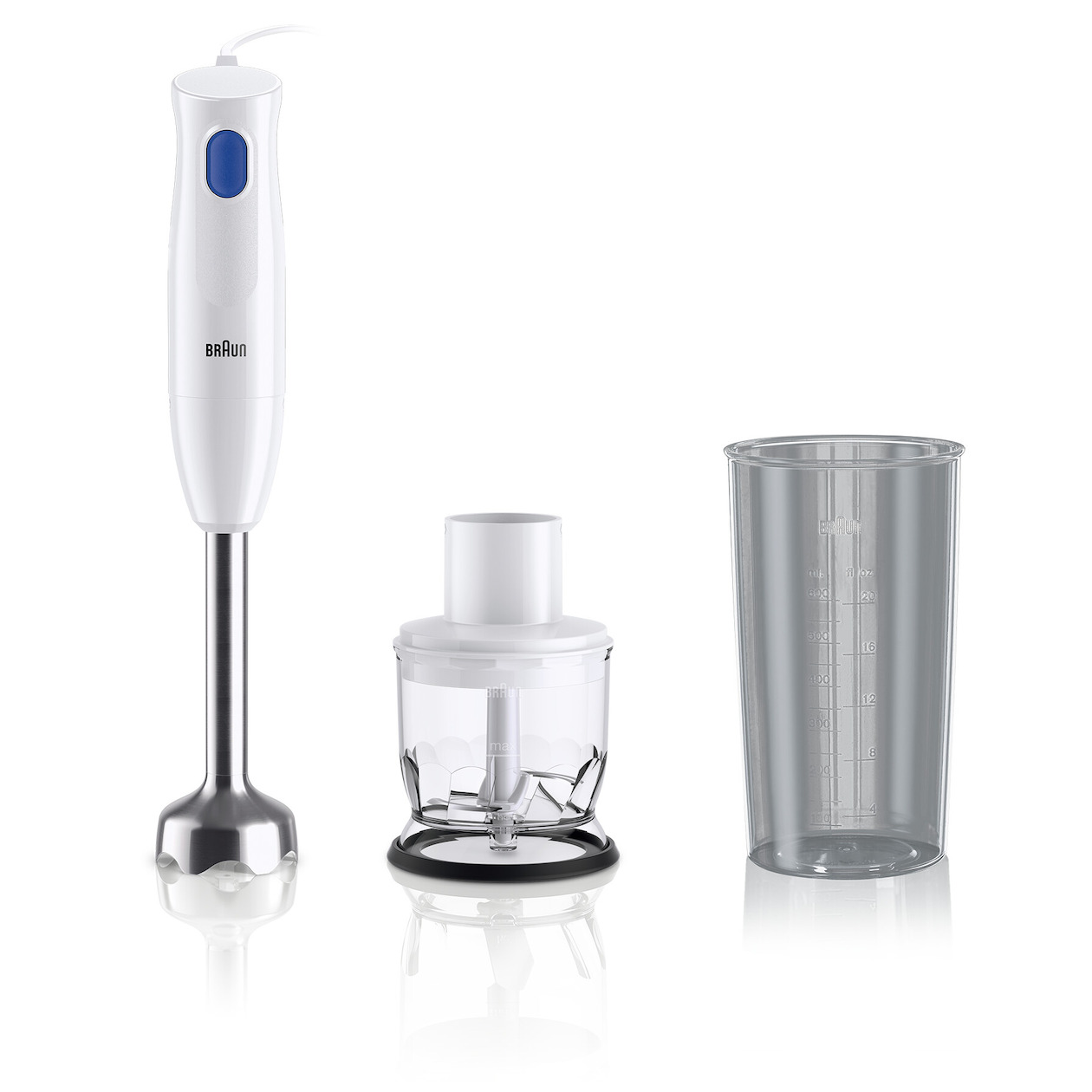 Braun MQ10.201M Staafmixer Wit