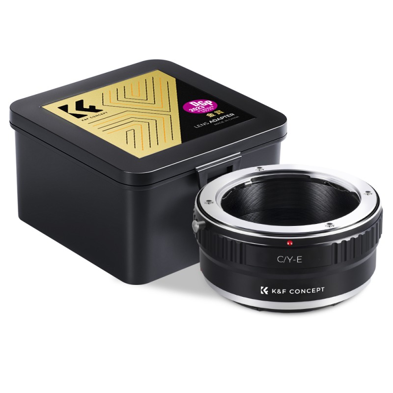 K&F Concept lensadapter Contax Yashica naar Sony E-mount