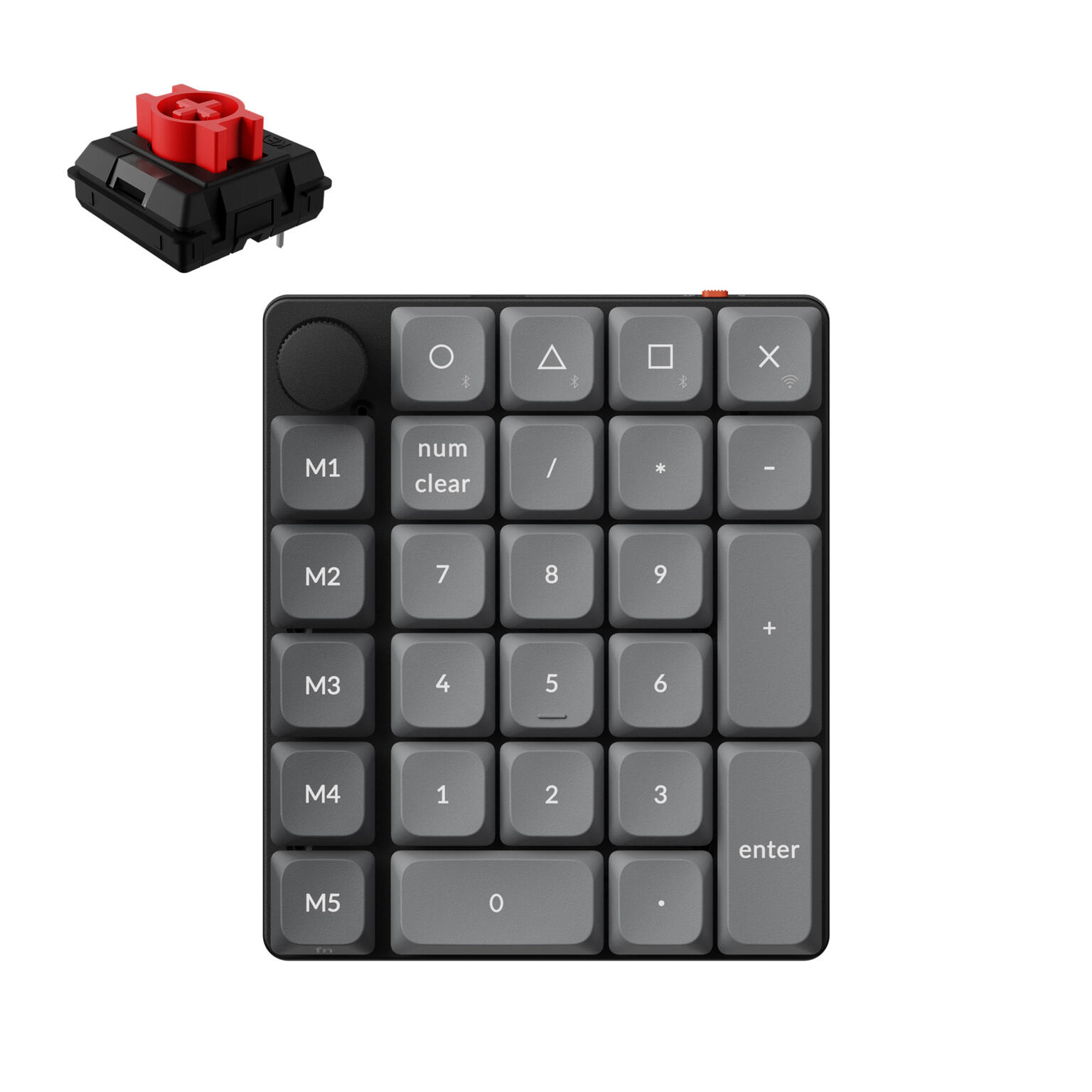 Keychron K0 Max keypad red switch